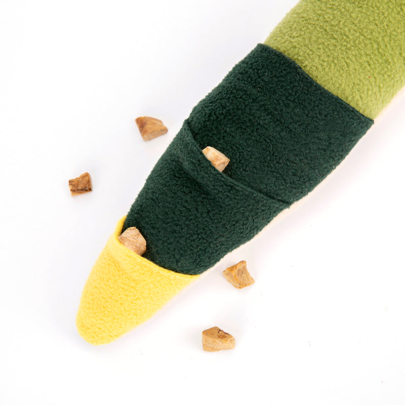 JMT-242954 Dog Snuffle Toy for Enrichment and Slow Feeding – Polar Fleece Fabric Snuffle Mat for All Dog Sizes (85 x 7.5cm)