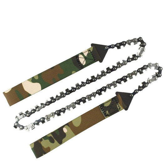 JMT-243018 Camouflage Zippered Outdoor Hand Saw with Pull Strap