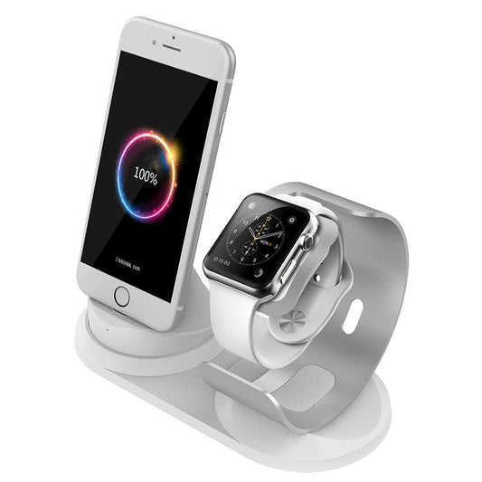 JMT-243210 Dual-Purpose Aluminum Alloy Charging Stand for Convenience and Style