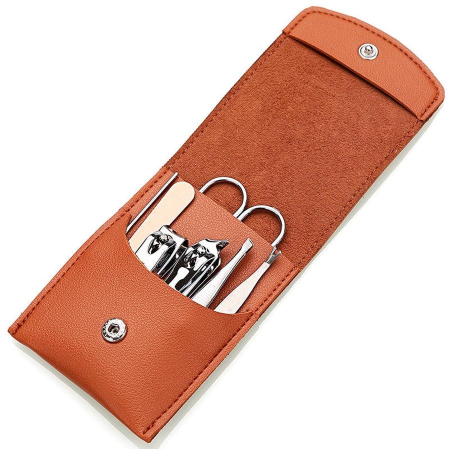 JMT-243274 Stainless Steel Nail Clipper Tool Set with Non-Slip Black Technology for Hand, Foot, and Facial Care