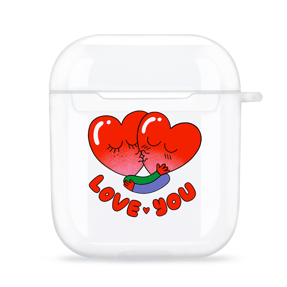 JMT-243466 AirPods Pro Silicone Protective Case - Transparent TPU Cover for Secure Fit and Durability