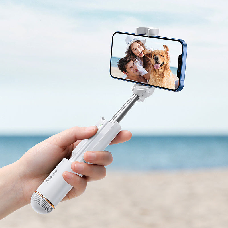 JMT-243978 Compact Bluetooth Selfie Stick with Remote Control for Travel and Live Photos