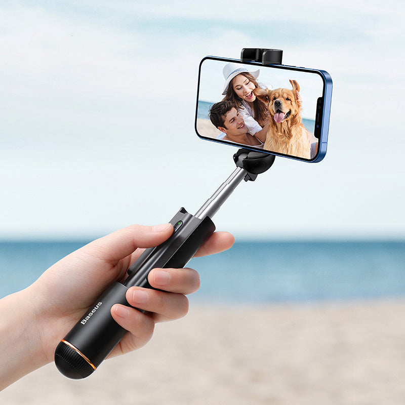 JMT-243978 Compact Bluetooth Selfie Stick with Remote Control for Travel and Live Photos