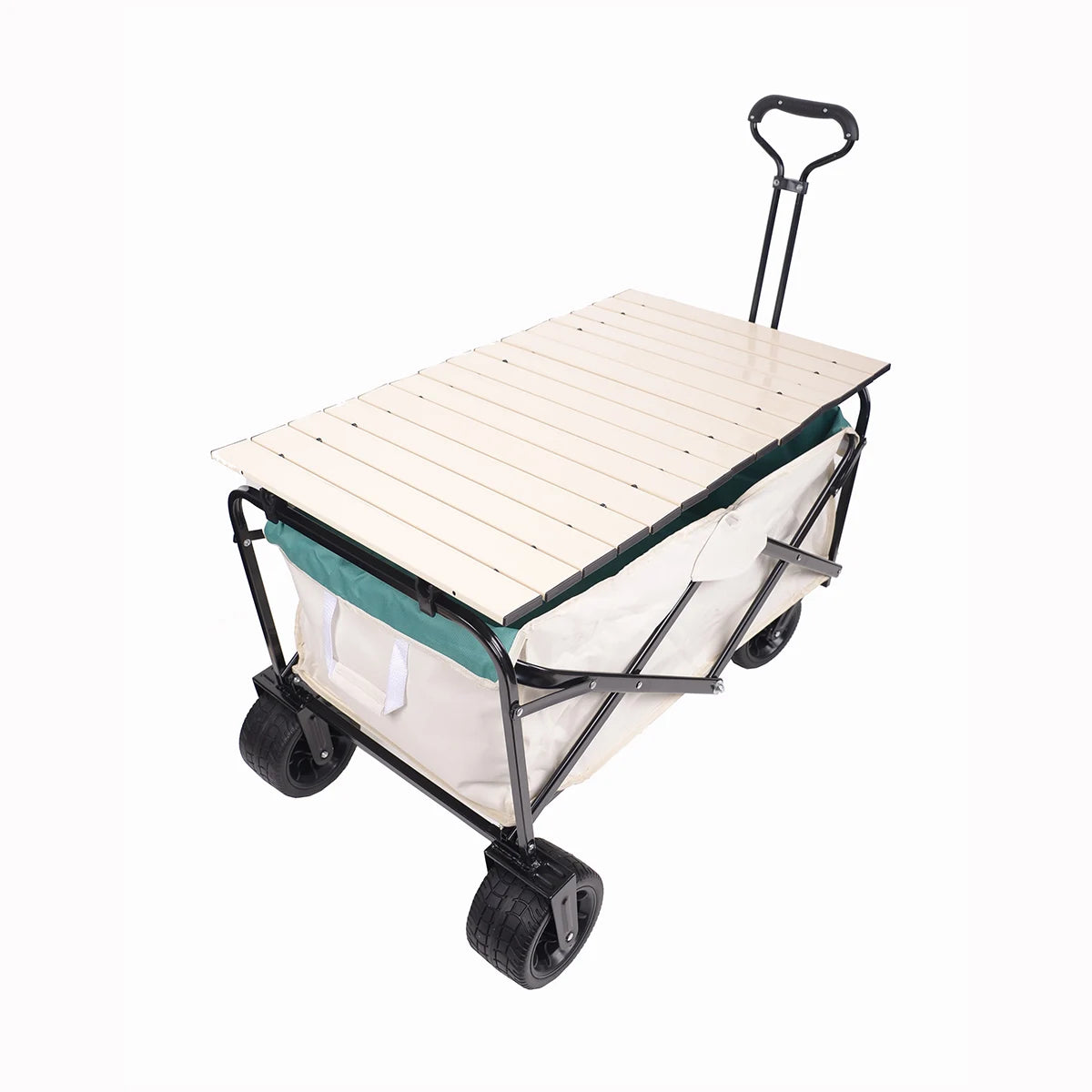 JMT-244234 Folding Baby Wagon Stroller for Beach, Camping, and Shopping with Integrated Table