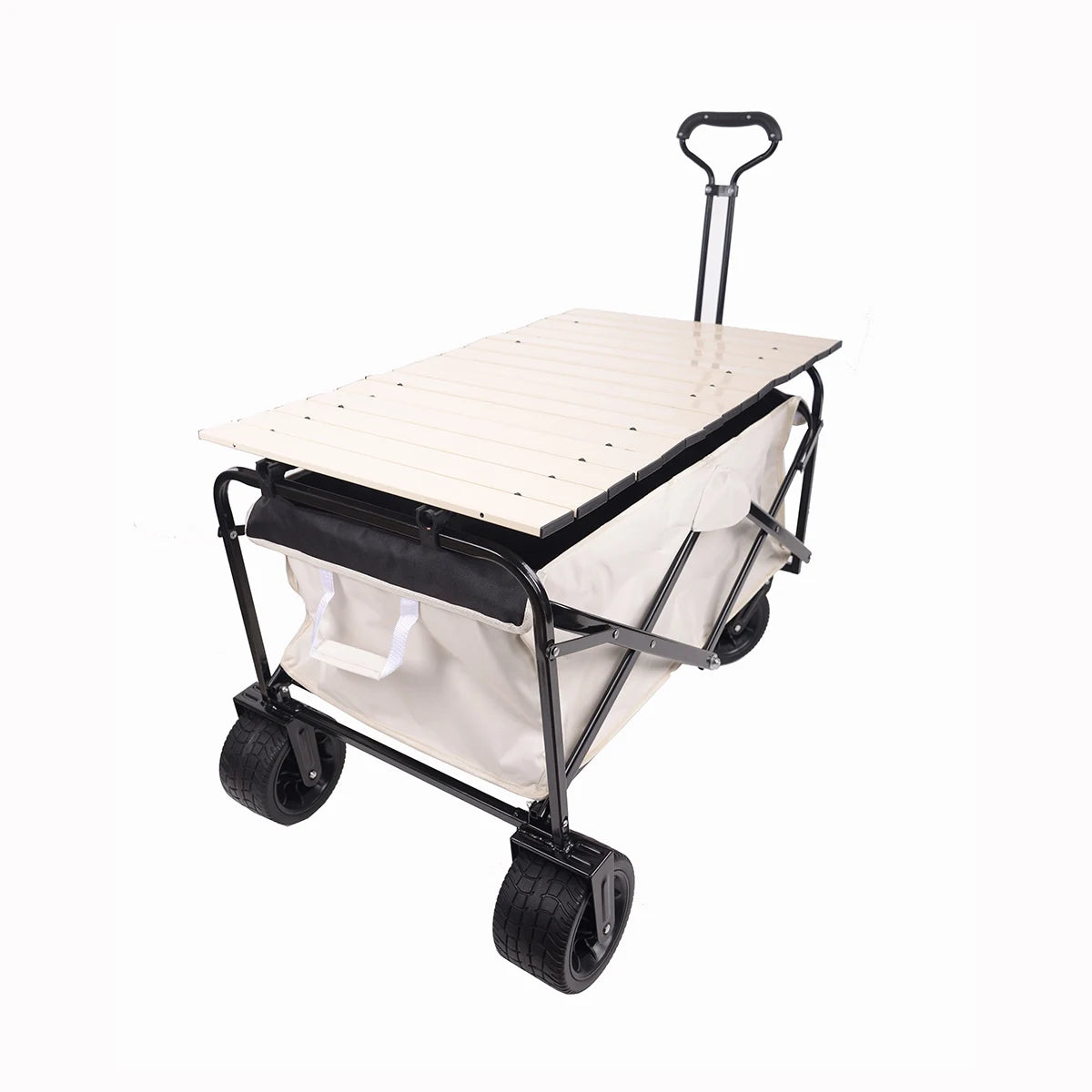 JMT-244234 Folding Baby Wagon Stroller for Beach, Camping, and Shopping with Integrated Table