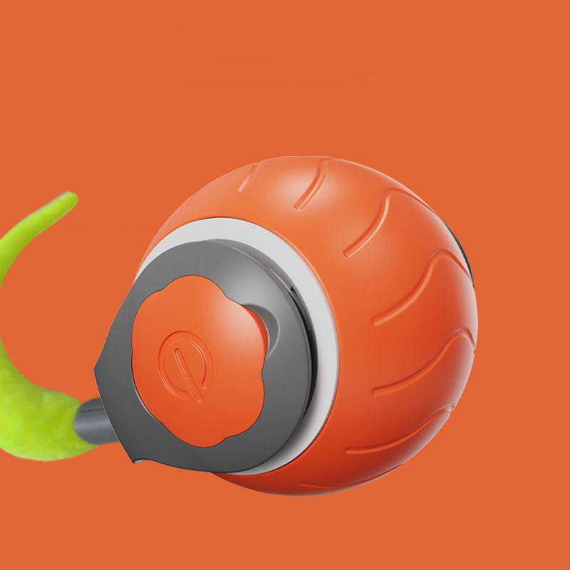 JMT-244426 Interactive Cat Ball Toy with Dual Speed Adjustment & USB Rechargeable Battery for Indoor Play