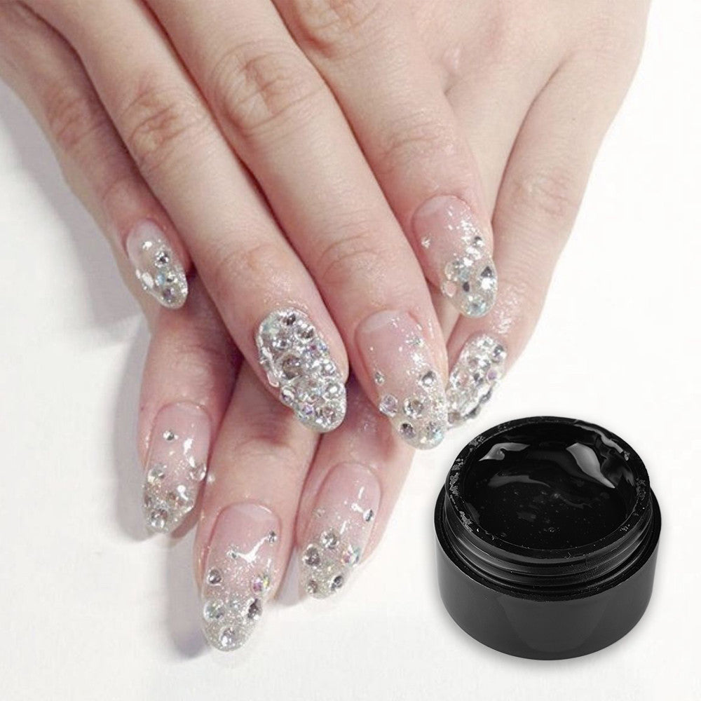 JMT-244426 Transparent Nail Jewelry Fixing Glue - 8ml Capacity