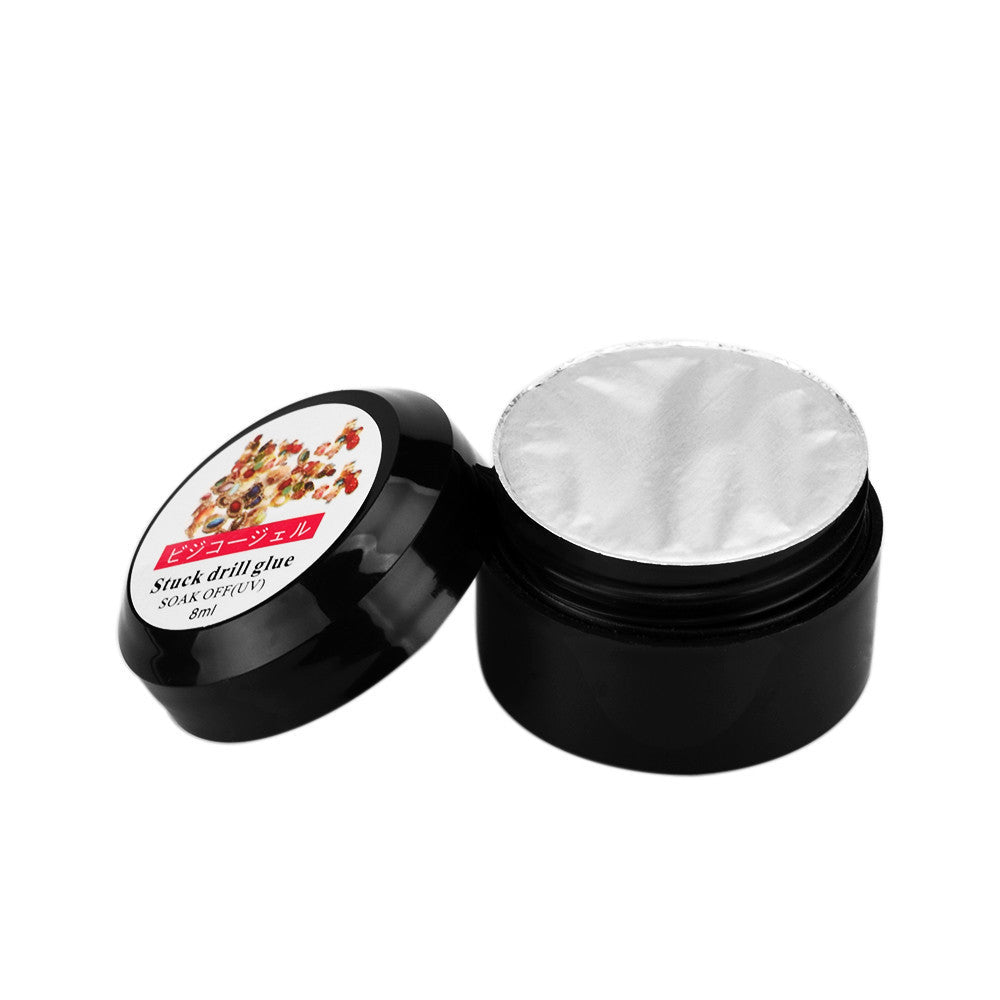 JMT-244426 Transparent Nail Jewelry Fixing Glue - 8ml Capacity