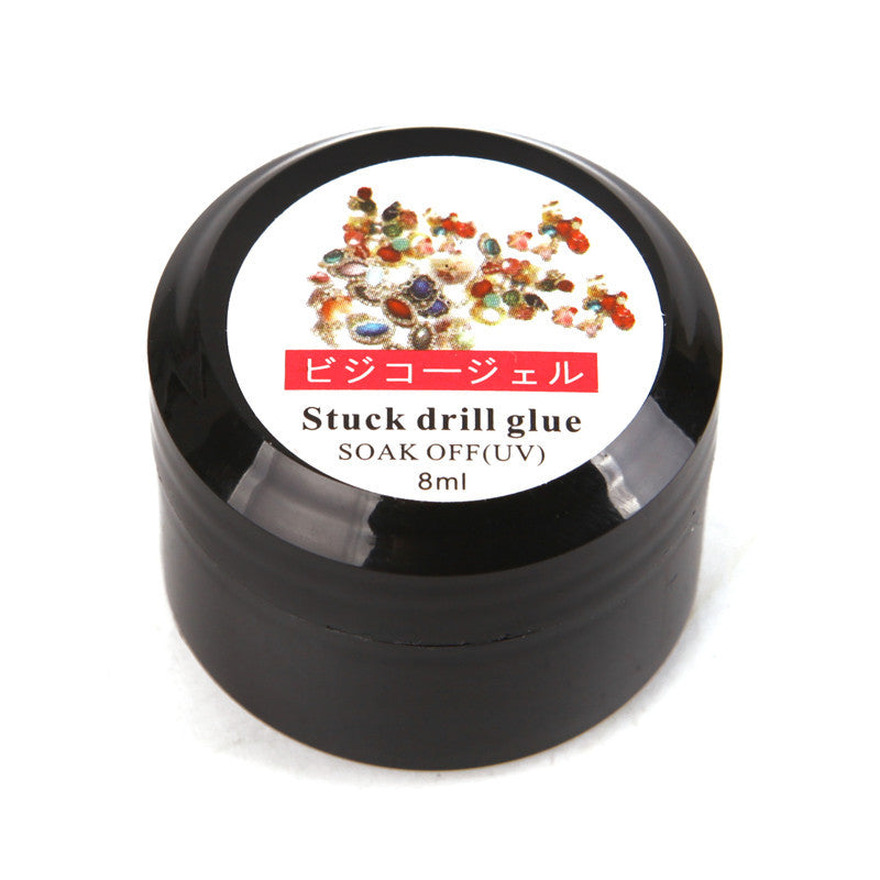 JMT-244426 Transparent Nail Jewelry Fixing Glue - 8ml Capacity