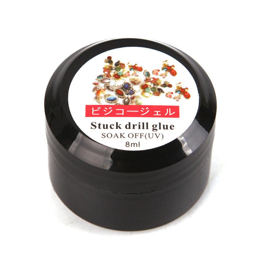 JMT-244426 Transparent Nail Jewelry Fixing Glue - 8ml Capacity