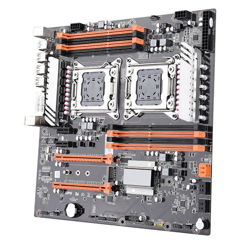JMT-244746 X79-8D E-ATX Motherboard with 8 DDR3 Slots, Dual PCI-E 3.0, and M.2 Interface