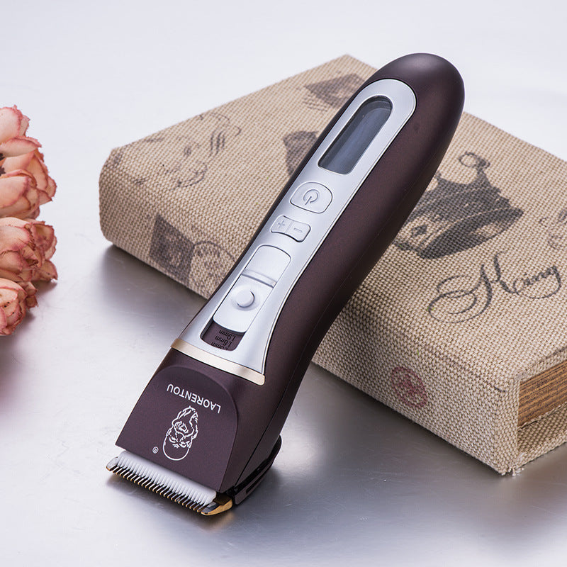 JMT-245258 Rechargeable Electric Pet and Child Hair Clippers with Limit Combs and Accessories