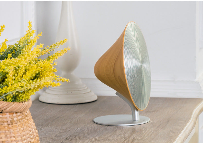 JMT-245450 Wooden Bluetooth 4.2 Wireless Speaker with Subwoofer and USB Interface