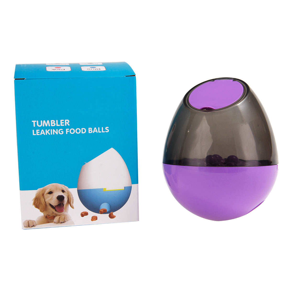 JMT-245578 Interactive Dog Food Dispenser and Treat Dispenser Ball - Promotes Healthy Play and Digestive Health