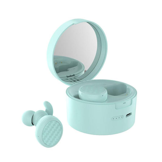 JMT-245770 Bluetooth Makeup Mirror Headset with Voice Control and Stereo Sound, 10m Range, 60h Standby