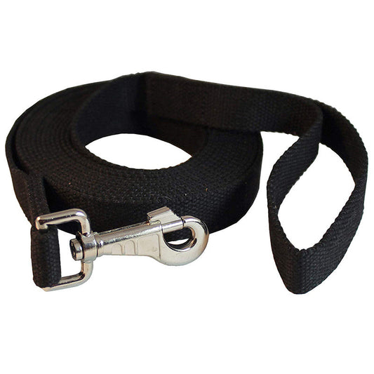 JMT-245770 Durable Nylon Traction Long Rope for Pet and Horse Training - 2m Length with Stainless Steel Components