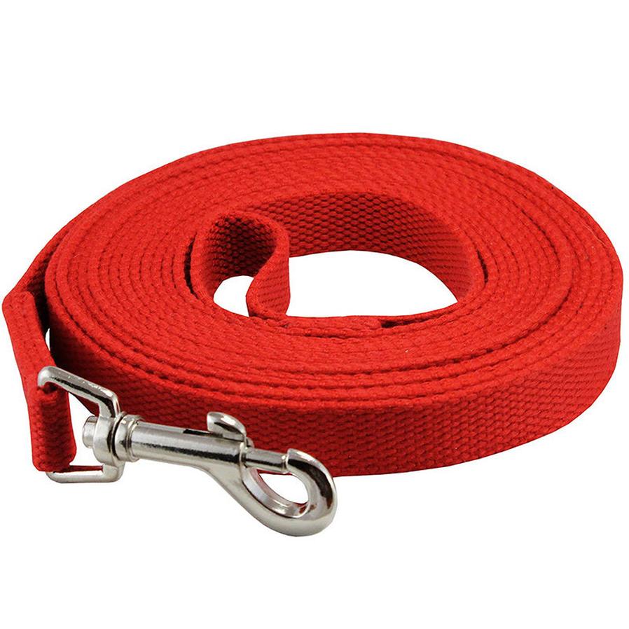 JMT-245770 Durable Nylon Traction Long Rope for Pet and Horse Training - 2m Length with Stainless Steel Components