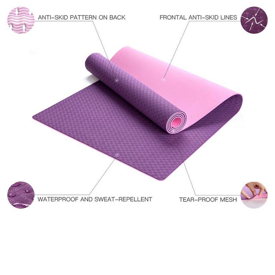 JMT-246474 Tasteless Antiskid Yoga Dance Mat for Ultimate Comfort and Stability