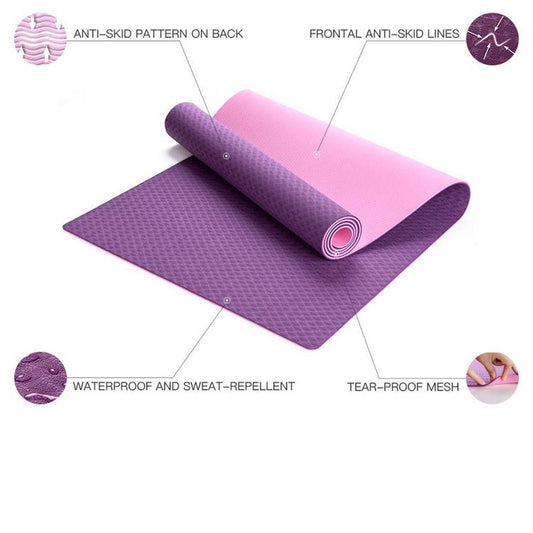 JMT-246474 Tasteless Antiskid Yoga Dance Mat for Ultimate Comfort and Stability