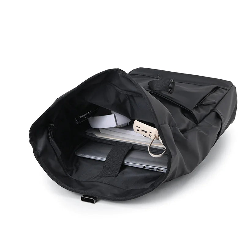 JMT-246602 Waterproof Roll-Up Oxford Backpack with Large Capacity for Short-Distance Travel