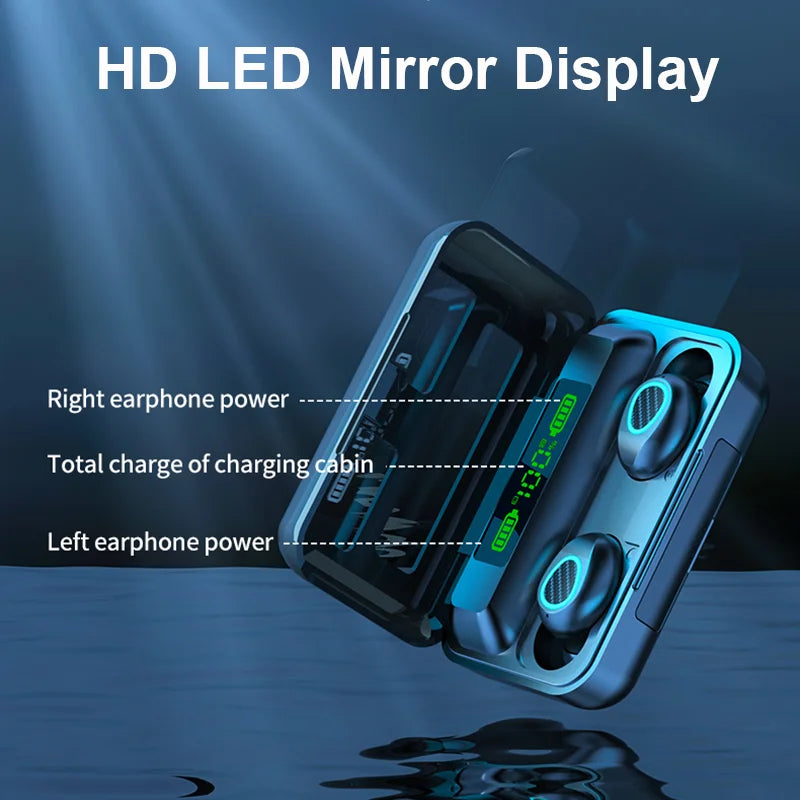 JMT-246602 Wireless Bluetooth Earbuds with Power Bank Charging Case - TWS R15 Model
