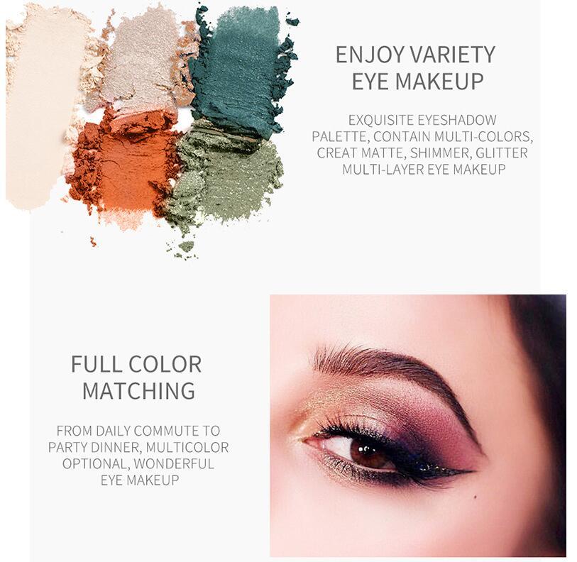 JMT-246858 Sunset Floating Eyeshadow Palette - Versatile Colors for Stunning Looks