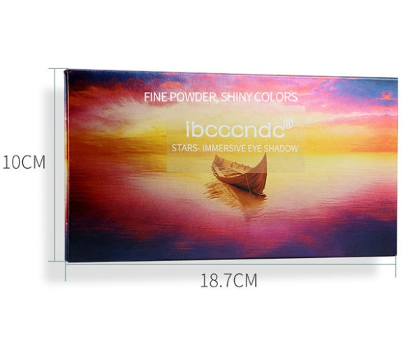 JMT-246858 Sunset Floating Eyeshadow Palette - Versatile Colors for Stunning Looks