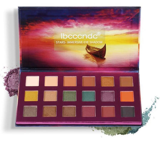 JMT-246858 Sunset Floating Eyeshadow Palette - Versatile Colors for Stunning Looks