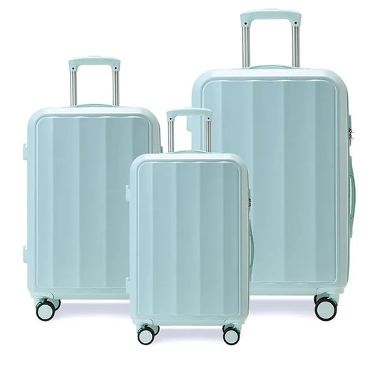 JMT-247306 Stylish and Durable ABS Bayer Carry-on Trolley Luggage Set for Travel