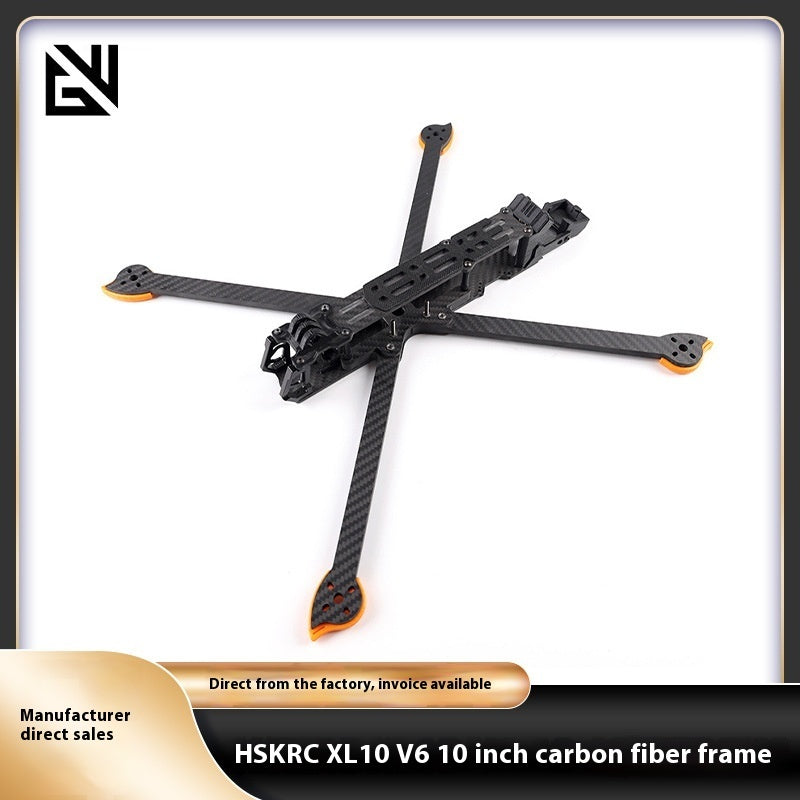 JMT-247754 10-inch Carbon Fiber Machine Frame XL10 V6 for Infants with 3D Printing Parts