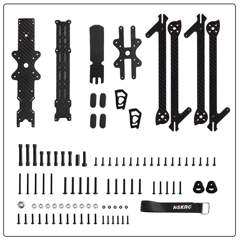 JMT-247754 10-inch Carbon Fiber Machine Frame XL10 V6 for Infants with 3D Printing Parts