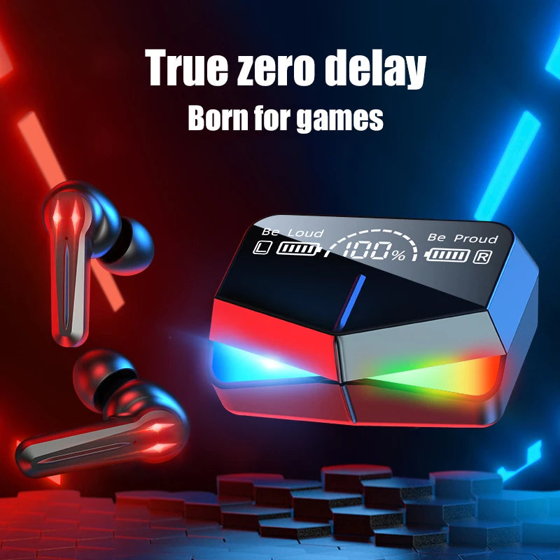 JMT-247754 M28 TWS Wireless Earbuds with Low Latency for Gaming and Music
