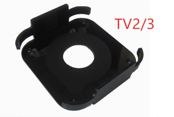 JMT-247754 TV4 Compatible Protective Wall Frame for Apple TV with Black Plastic Design