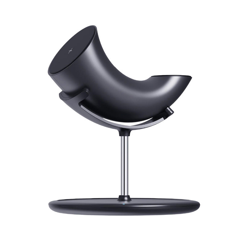 JMT-248266 15W Three-in-One Magnetic Wireless Charger with Indication Function - Compatible with Type-C