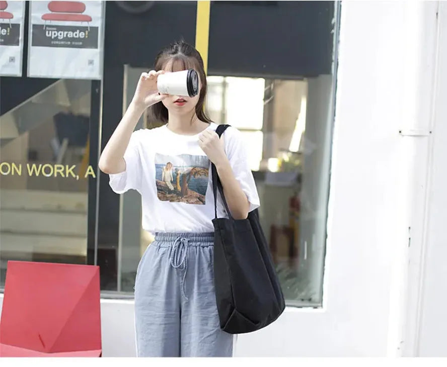 JMT-248266 Casual Large Capacity Retro Tote Bag for Women
