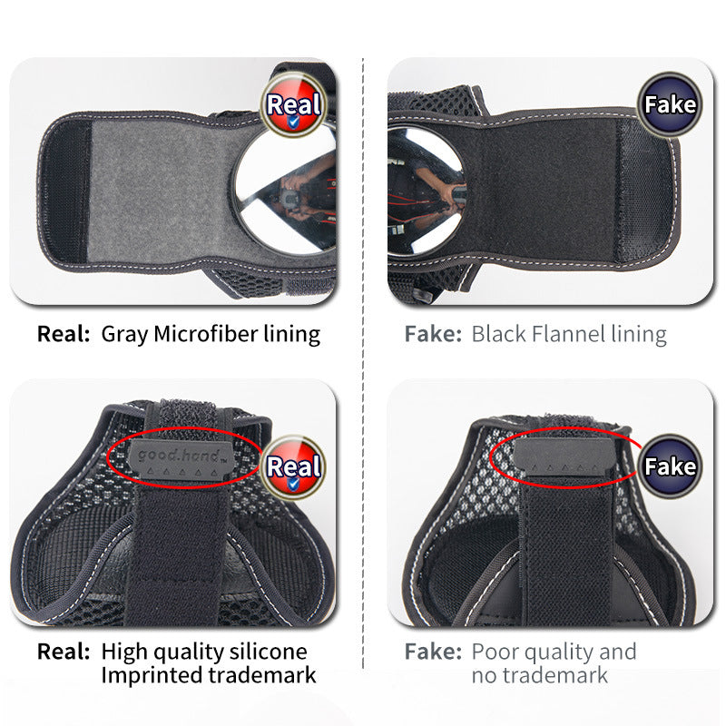 JMT-248650 Adjustable Bicycle Rearview Mirror with Quick Installation and Wrist Strap
