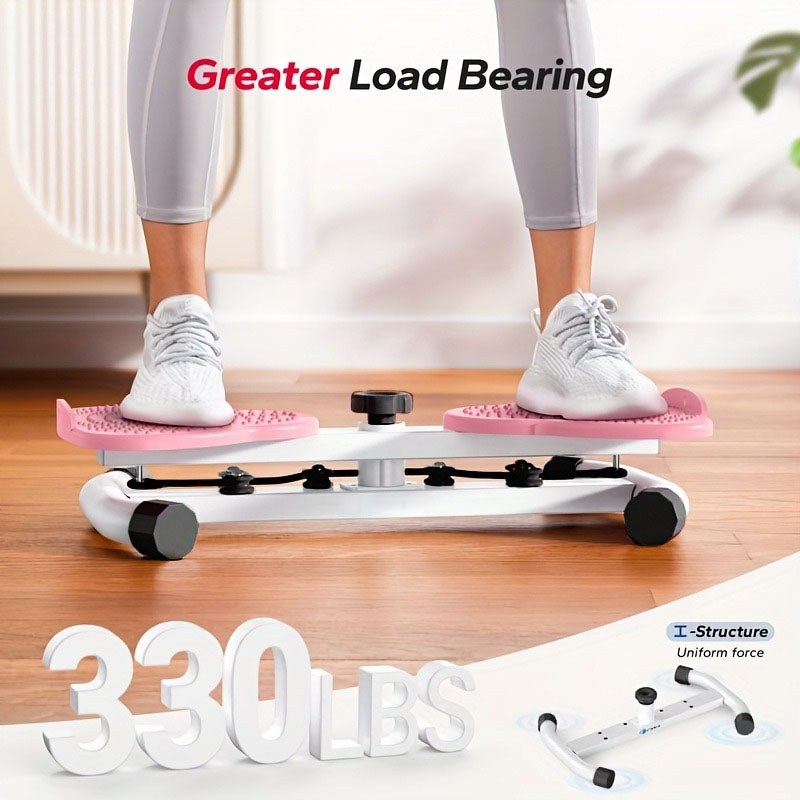 JMT-248650 Core Abdominal Trainer with Foot Massage Function, Noise-Free Home Gym Equipment for Effective Weight Loss
