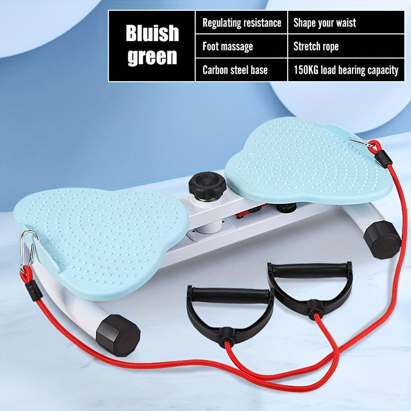 JMT-248650 Core Abdominal Trainer with Foot Massage Function, Noise-Free Home Gym Equipment for Effective Weight Loss