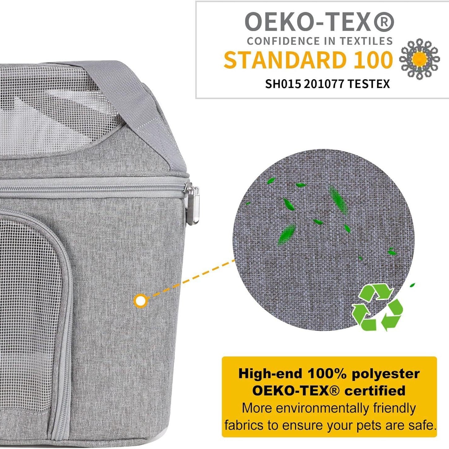 JMT-248970 Breathable Portable Dog and Cat Backpack Carrier for Travel and Outdoor Adventures