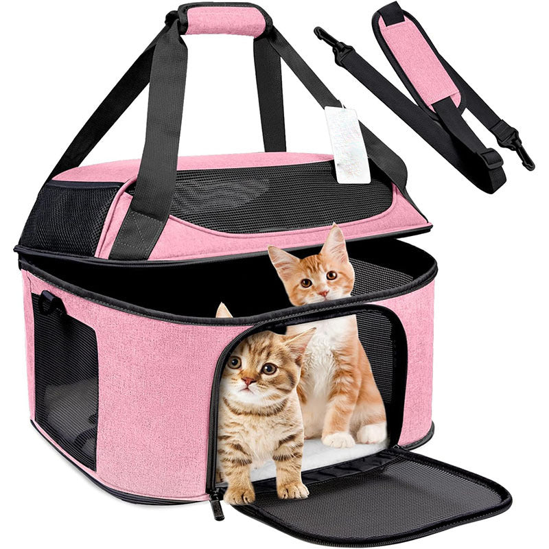 JMT-248970 Breathable Portable Dog and Cat Backpack Carrier for Travel and Outdoor Adventures