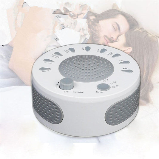 JMT-249226 White Noise Sleep Machine with 9 Sound Options, Automatic Timer, and Portable Design
