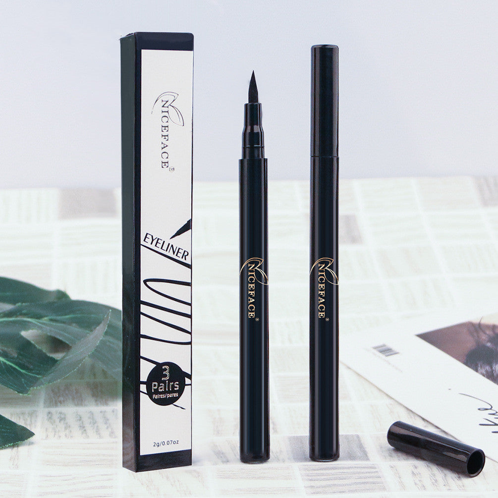 JMT-250314 3-in-1 Self-Adhesive Eyeliner Pen - Black, 10.28g, Convenient and Easy to Use