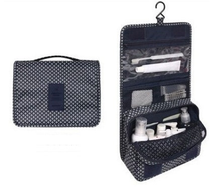JMT-250570 Travel Cosmetic Wash Bag with Hanging Handle - Convenient and Stylish Storage Solution