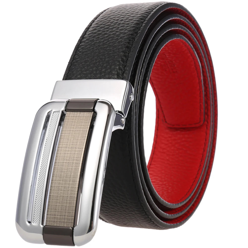 JMT-250634 Metal Pin Buckle Casual Belt - Adjustable Style for Versatile Outfits