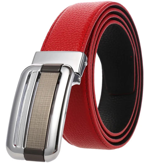 JMT-250634 Metal Pin Buckle Casual Belt - Adjustable Style for Versatile Outfits