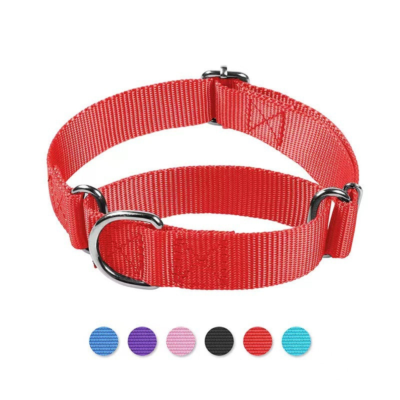 JMT-250698 Adjustable Nylon Dog Harness and Pet Collar with Hand Holding Rope - Multiple Colors Available