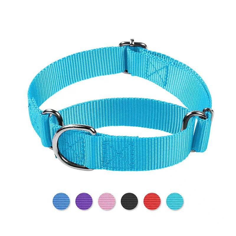 JMT-250698 Adjustable Nylon Dog Harness and Pet Collar with Hand Holding Rope - Multiple Colors Available