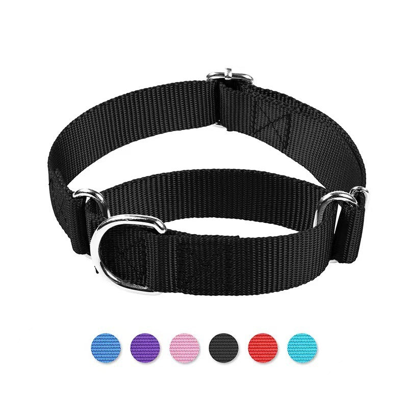 JMT-250698 Adjustable Nylon Dog Harness and Pet Collar with Hand Holding Rope - Multiple Colors Available