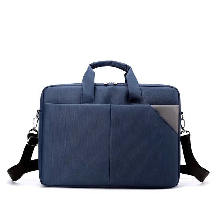 JMT-250698 Large Capacity Waterproof Laptop Tote Bag for 14 Inch Computers - Portable Black Case