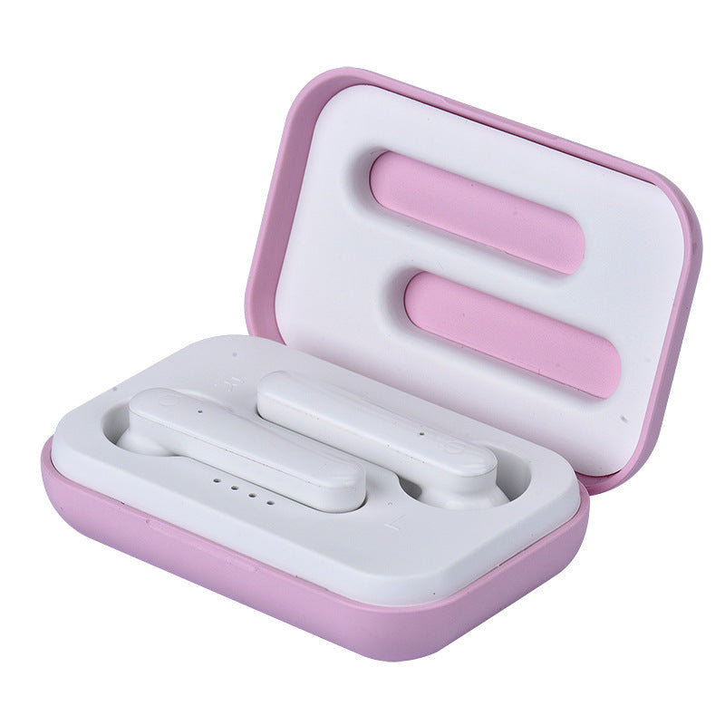 JMT-250698 Wireless Bluetooth Headset X12 in White, Pink, and Blue with 3-4 Hour Playback and Quick Charge